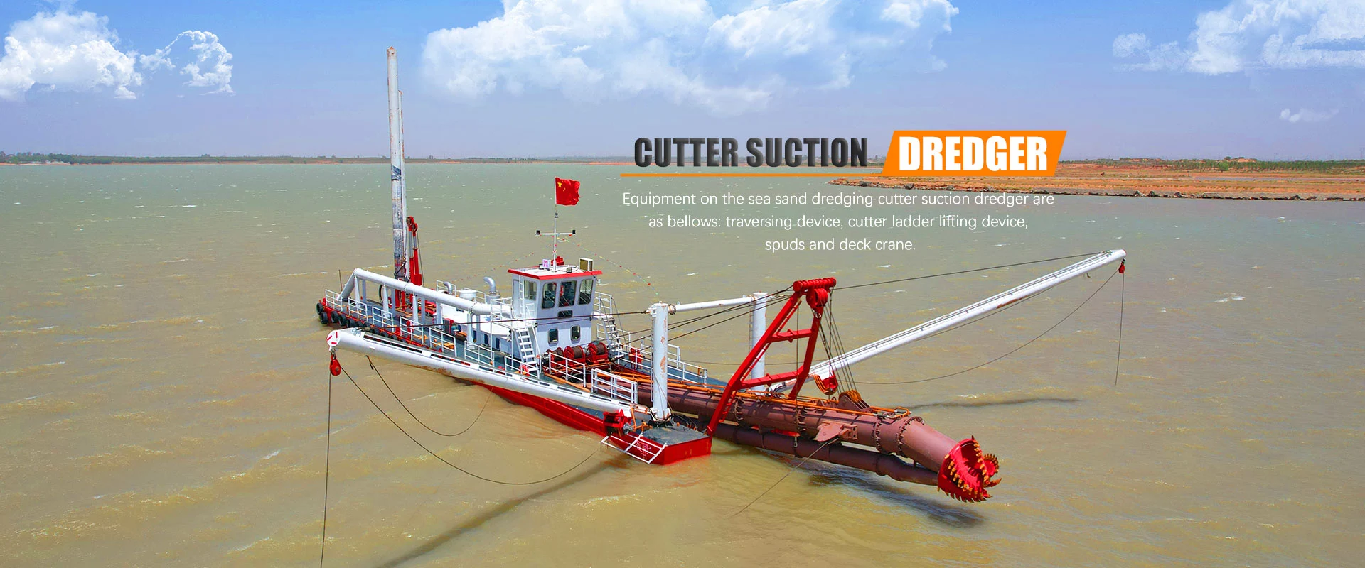 Fabricante de draga de succión con cortador