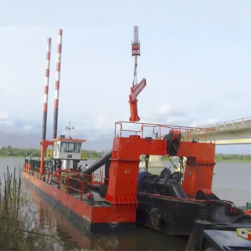 Máquina de arena de dragado de succión del cortador de la bomba submarina